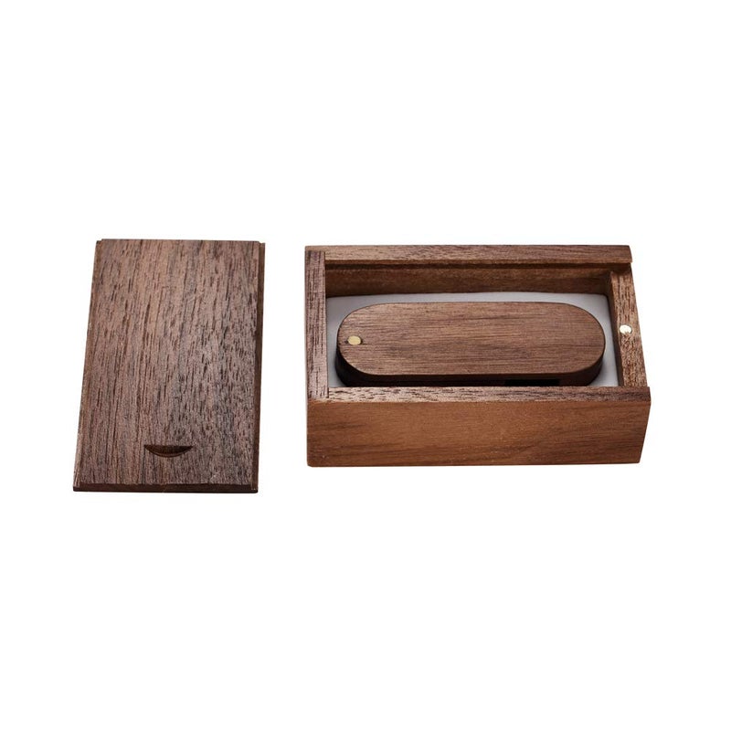 GARRULAX USB Flash Drive, Wooden 8GB / 16GB / 32GB USB2.0 USB Memory Stick Date Storage Pendrive Thumb Drive(32GB, Walnut Wood) - Image 3